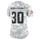 ＃30 Women's Nik Constantinou Arctic Camo Limited Cleveland Browns 2024 Salute to Service Jersey