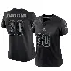 ＃30 Women's Nik Constantinou Black Limited Cleveland Browns Reflective Jersey