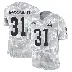 ＃31 Men's Cade McDonald Arctic Camo Limited Cleveland Browns 2024 Salute to Service Jersey