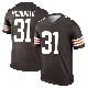 ＃31 Men's Cade McDonald Brown Legend Cleveland Browns Jersey