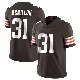 ＃31 Men's Donovan McMillon Brown Limited Cleveland Browns Team Color Vapor Untouchable Jersey