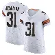 ＃31 Men's Donovan McMillon White Elite Cleveland Browns Vapor Jersey