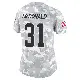 ＃31 Women's Cade McDonald Arctic Camo Limited Cleveland Browns 2024 Salute to Service Jersey