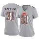 ＃31 Women's Donovan McMillon Gray Game Cleveland Browns Atmosphere Fashion Jersey