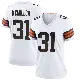 ＃31 Women's Donovan McMillon White Game Cleveland Browns Jersey