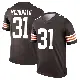 ＃31 Youth Cade McDonald Brown Legend Cleveland Browns Jersey