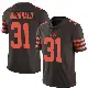 ＃31 Youth Cade McDonald Brown Limited Cleveland Browns Color Rush Jersey