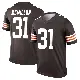 ＃31 Youth Donovan McMillon Brown Legend Cleveland Browns Jersey