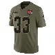 ＃33 Men's Ronnie Hickman Olive Limited Cleveland Browns 2025 Salute to Service Jersey