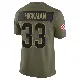 ＃33 Men's Ronnie Hickman Olive Limited Cleveland Browns 2025 Salute to Service Jersey