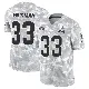 ＃33 Youth Ronnie Hickman Arctic Camo Limited Cleveland Browns 2024 Salute to Service Jersey