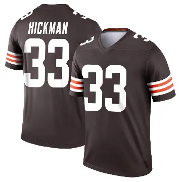 ＃33 Youth Ronnie Hickman Brown Legend Cleveland Browns Jersey
