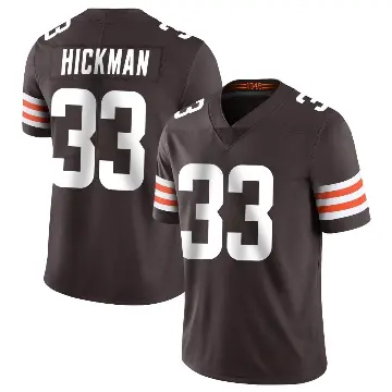 ＃33 Youth Ronnie Hickman Brown Limited Cleveland Browns Team Color Vapor Untouchable Jersey