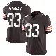 ＃33 Youth Ronnie Hickman Brown Limited Cleveland Browns Team Color Vapor Untouchable Jersey