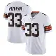 ＃33 Youth Ronnie Hickman White Limited Cleveland Browns Vapor Untouchable Jersey