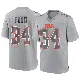 ＃34 Men's Jerome Ford Gray Game Cleveland Browns Atmosphere Fashion Jersey