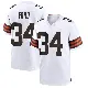 ＃34 Men's Jerome Ford White Game Cleveland Browns Jersey