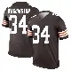 ＃34 Men's Zion Washington Brown Legend Cleveland Browns Jersey