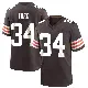 ＃34 Youth Jerome Ford Brown Game Cleveland Browns Team Color Jersey