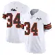 ＃34 Youth Jerome Ford White Limited Cleveland Browns Vapor 1946 Collection Alternate Jersey