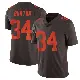 ＃34 Youth Michael Burton Brown Limited Cleveland Browns Vapor Alternate Jersey