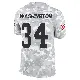 ＃34 Youth Zion Washington Arctic Camo Limited Cleveland Browns 2024 Salute to Service Jersey