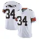 ＃34 Youth Zion Washington White Limited Cleveland Browns Vapor Untouchable Jersey