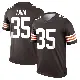 ＃35 Men's Toa Taua Brown Legend Cleveland Browns Jersey