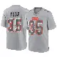 ＃35 Men's Toa Taua Gray Game Cleveland Browns Atmosphere Fashion Jersey