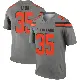 ＃35 Men's Toa Taua Legend Cleveland Browns Inverted Silver Jersey