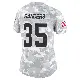 ＃35 Women's Raheim Sanders Arctic Camo Limited Cleveland Browns 2024 Salute to Service Jersey