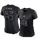 ＃35 Women's Toa Taua Black Limited Cleveland Browns Reflective Jersey