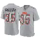 ＃35 Youth Raheim Sanders Gray Game Cleveland Browns Atmosphere Fashion Jersey