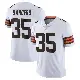＃35 Youth Raheim Sanders White Limited Cleveland Browns Vapor Untouchable Jersey