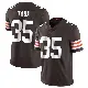 ＃35 Youth Toa Taua Brown Limited Cleveland Browns Team Color Vapor Untouchable Jersey