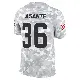 ＃36 Men's Eugene Asante Arctic Camo Limited Cleveland Browns 2024 Salute to Service Jersey