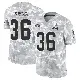 ＃36 Men's Jacob Kibodi Arctic Camo Limited Cleveland Browns 2024 Salute to Service Jersey