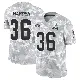 ＃36 Men's T.J. Harden Arctic Camo Limited Cleveland Browns 2024 Salute to Service Jersey