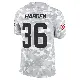 ＃36 Men's T.J. Harden Arctic Camo Limited Cleveland Browns 2024 Salute to Service Jersey