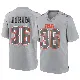 ＃36 Men's T.J. Harden Gray Game Cleveland Browns Atmosphere Fashion Jersey