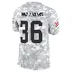 ＃36 Men's Trayveon Williams Arctic Camo Limited Cleveland Browns 2024 Salute to Service Jersey