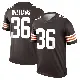 ＃36 Men's Trayveon Williams Brown Legend Cleveland Browns Jersey