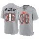 ＃36 Men's Trayveon Williams Gray Game Cleveland Browns Atmosphere Fashion Jersey