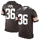 ＃36 Men's Wes Pahl Brown Legend Cleveland Browns Jersey