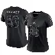 ＃36 Women's Eugene Asante Black Limited Cleveland Browns Reflective Jersey