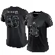 ＃36 Women's Jacob Kibodi Black Limited Cleveland Browns Reflective Jersey