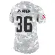 ＃36 Women's T.J. Harden Arctic Camo Limited Cleveland Browns 2024 Salute to Service Jersey
