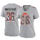 ＃36 Women's Troy Hairston Gray Game Cleveland Browns Atmosphere Fashion Jersey