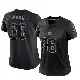 ＃36 Women's Wes Pahl Black Limited Cleveland Browns Reflective Jersey
