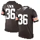 ＃36 Youth Jacob Kibodi Brown Legend Cleveland Browns Jersey